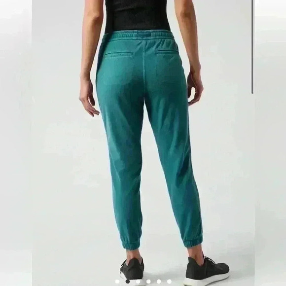 Athleta Farallon Joggers, Green, Small - Picture 2 of 3